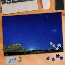 Gece Mavisi Gökyüzü, Doğa 240 Parça Puzzle Yapboz Tablo-415