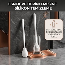 Cazibiz Uzun Saplı Silikon Biberon Ve Kavanoz Temizleme Fırçası-440526