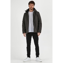Erkek H Winter Jacket M - Antrasit Siyah