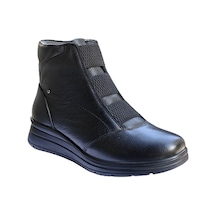 Forelli ELISE 21351-H Kadın Kışlık Deri Comfort Bot Siyah