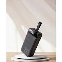 Powerbank 50.000 Mah Çoklu Girişli Dijital Göstergeli Taşınabilir Çok Renkli
