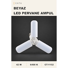 Cata Ct-1152 42w 6400k Beyaz Katlanabilir Led Pervane Ampul