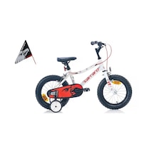 Carraro Red Eagle 14 Jant Çocuk Bisikleti Beyaz-kırmızı-gümüş