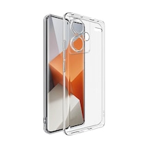 Xiaomi Redmi Note 13 Pro Plus 5g Uyumlu Kılıf Şeffaf Kamera Korumalı Esnek Silikon Telefon Kılıfı