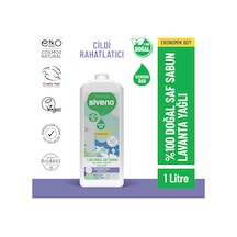Siveno %100 Doğal Sıvı Kastil Sabun Lavanta Yağlı Cildi Rahatlatıcı Nemlendirici Bitkisel Vegan 1 L