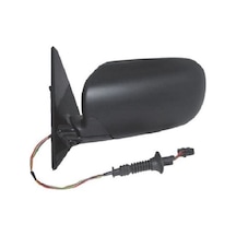 SPJ E-3155 Dış Dikiz Aynası E38 Elektrikli Katlanır Ayna 97/02 Kor Noktalı Hafızalı Mavi Cam Sol