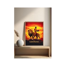 Victor Osimhen Poster Tek Parça Doğal Ahşap Çerçeveli Tablo Çok Renkli - 839057365 Çok Renkli