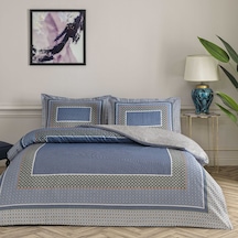 Taç Serenya Saten Çift Kişilik Nevresim Takımı Mavi 000000001000051014 MAVI