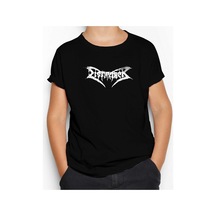 Zepplin Giyim Dismember Logo Siyah Çocuk Tişört Siyah