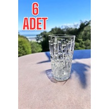 Kırılmaz Meşrubat Bardağı 300 Ml Kokteyl Kadehi 6 Adet Şeffaf