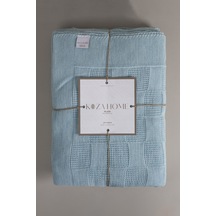 Plaid Mavi Çift Kişilik Battaniye 200x220 15020 Mavi
