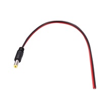 TK 34 FİŞ KABLOLU TEK UÇLU KAMERA İÇİN 20 CM DC POWER JACK KABLOLU