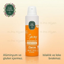 Eyüp Sabri Tuncer Active Kadın Deodorant 200 Ml - Alüminyumsuz & Glutensiz, H-pro Hijyen