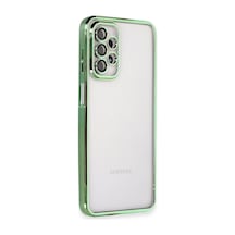 Samsung Galaxy Uyumlu A23 4g Kılıf Razer Lensli Silikon - Yeşil Bz8683140483463