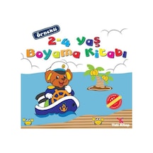 Örnekli 2 - 4 Yaş Boyama Kitabı- Yeti Kitap