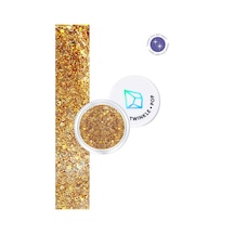 Twinkle Pop Çok Amaçlı Kullanım İçin Yoğun Sim Içerikli Jel Jellyglitter 6 Bronze Banzzak
