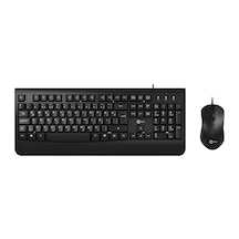 Lecoo CM105 USB Kablolu Türkçe Q Klavye & Mouse Set
