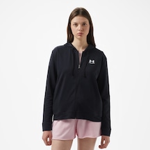 Under Armour Rival Terry Fz Kadın Siyah Ceket 6005509 Siyah