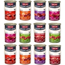 Animonda Gran Carno 6 Çeşit Karma Köpek Konserve 400 G X 12 Adet