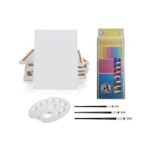 Guaj Boya Seti 25X35 Tuval N11.119 Çok Renkli