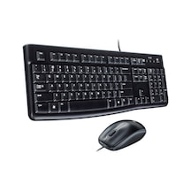 LOGITECH MK120 USB Q Trk Siyah Multimedya Kl  vye - Mouse Set 920