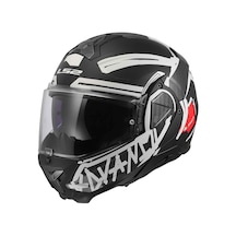 Ls2 Advant 2 Tape Mat Çene Açılır Kask Mat Siyah