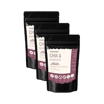 3 Paket Chia Tohumu & Zereşk Üzümü Barberin Zerişli Chia Tohumu Chia Seeds & Zereshk Barberine Diğer