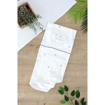 Erkek Bebek Çift Katlı Natural Penye Battaniye Stl6987 Pembe