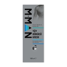 M Man Tüy Dökücü Krem 100 Ml - 8 Adet Tarı