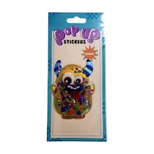 Pop-up Stickers Boynuzlu Minyon Farklı Renk Ve Desen Seçenekleri