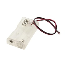 2'Li Aa Şeffaf Pil Yuvası