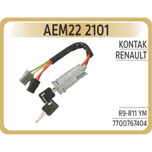 Aem Kontak Anahtarı Kilitli Renault R9-r11 Yeni Model Aem22 2101 7700772942-7700813973-7701044087