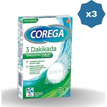 Diş Protez Temizleyici 30'lu Tablet - 3 Adet