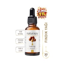 Fındık Yağı Hazelnut Oil Soğuk Sıkım Sabit Yağ 30 Ml Damlalıklı Cam Şişe