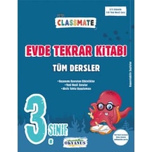 3. Sınıf Classmate Tüm Dersler Evde Tekrar Kitabı (551344609)