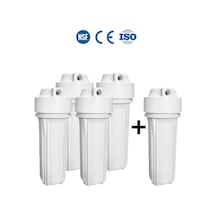 Lotto Filters Açık Kasa Su Arıtma Cihazı İçin Mat Housing Filtre Kabı 5 Adet