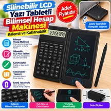 Silinebilir Lcd Yazı Tabletli,kalemli Katlanabilir Bilimsel Hesap Makinesi Belirtilmemiş