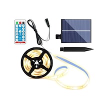 Tr Upway Güneş Enerjili Solar Aydınlatma Rgb 3 Metre Silikonlu Şerit Led Ev Bahçe Süsleme Dekor Diğer