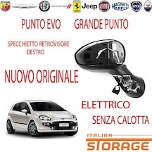 Fiat Linea-g.punto 2005- Dış Dikiz Aynası Sağ Elek+ısıtmalı Oem No:735410429