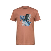 2as Aja Çocuk Baskılı T-shirt Kahve 210 Kahve