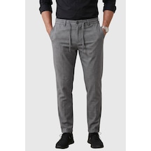 Rizzup Antrasit İtalyan Kesim Slim Fit Likralı Duble Paça Erkek Spor Pantolon 2602050
