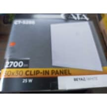 Ct-5286 30x30 Clıp-ın Panel 25w Beyaz Işık Yok 25 Watt Diğer