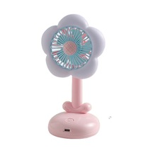Taşınabilir Çiçek Masa Vantilatörü, Küçük Vantilatör Pembe