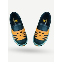 Leopar Erkek Çocuk Ortopedik Sneakers Turuncu