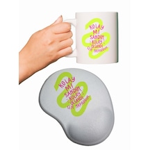 Kolay Mı Sandın Baskılı Mouse Pad + Kupa Bardak Mug Mousepad