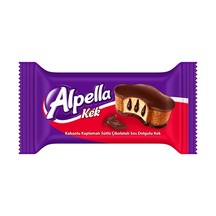 Alpella Kakao Kaplı Çikolata Soslu Kek 40 G 24'lü 4'li Avantaj Paketi Mıchu