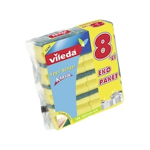 Vileda Sünger 8li Düz 5'li Avantaj Paketi Mıchu