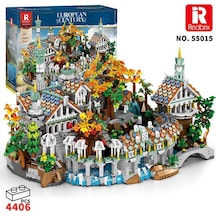 Reobrix 55015 Yüzüklerin Efendisi Ayrıkvadi Duskvale Sanctum The Lord Of The Rings Yaratıcı Yapı Blok Seti Building Blocks - 4406 Parça