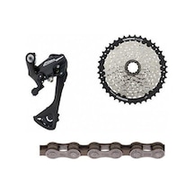 Shimano Acera Rd M3020 8 Vites Arka Aktarıcı Cs Hg400 11 40t Cn Hg40 Zincir Ruble Seti Siyah