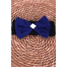 Kız Çocuk Kadife Bandana Mavi (541481365) Mavi